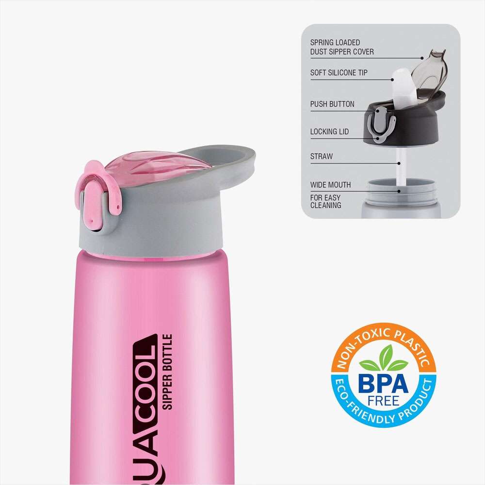 Plastic  aqua cool Water Bottle  for Gym